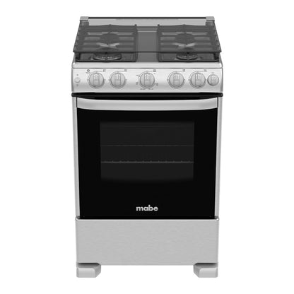 Estufa a Gas Mabe de 24" / 4 Quemadores / Gris