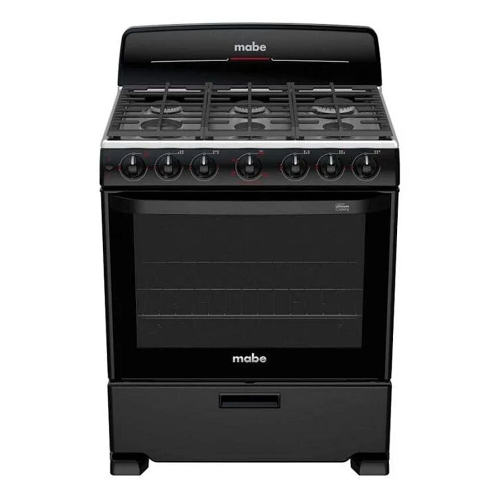 Estufa a Gas Mabe de 6 Quemadores de 76 cm