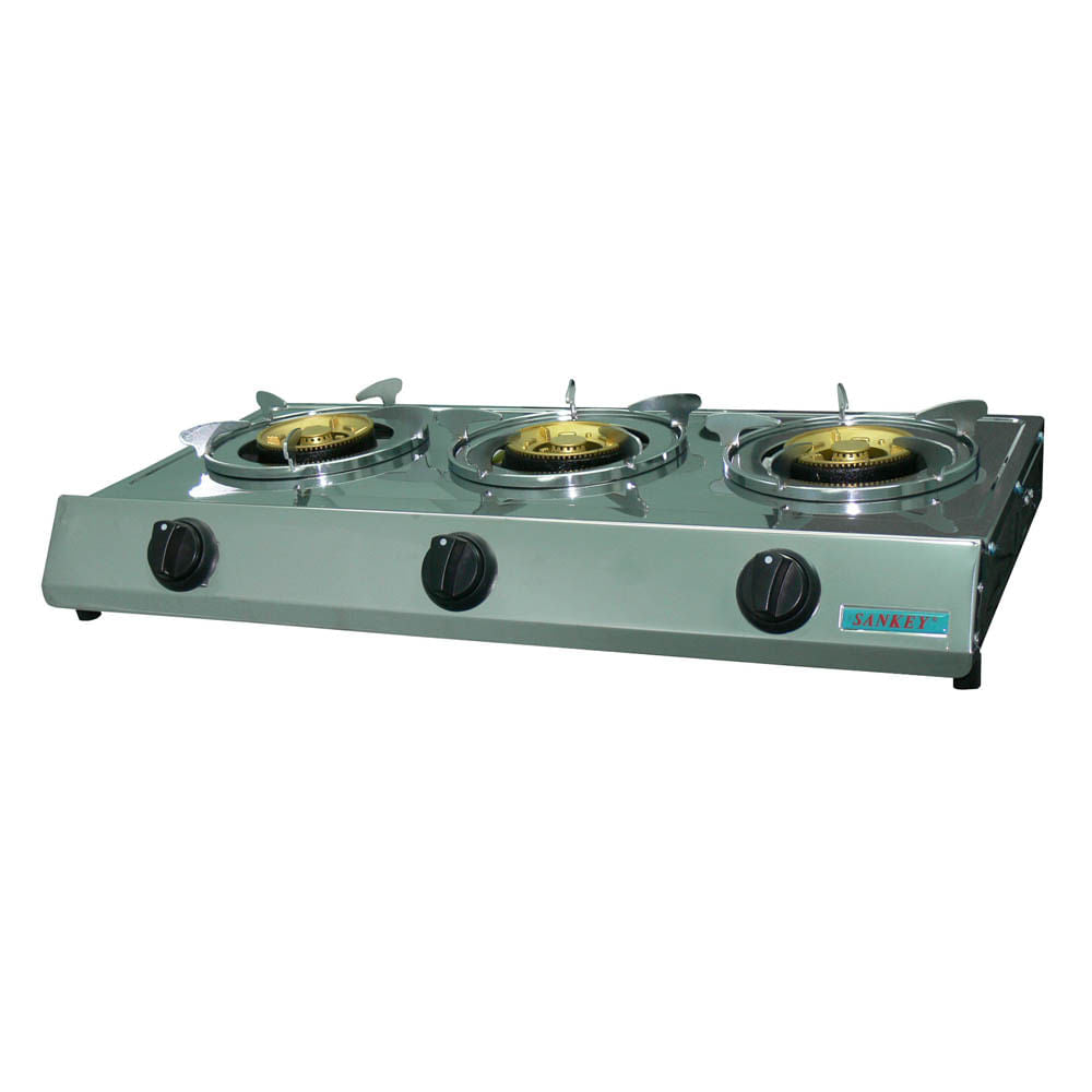 Estufa de Mesa Sankey Con 3 Quemadores