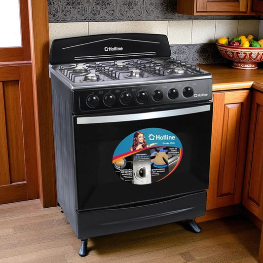 Estufa a Gas Hotline de 30" / Acero Inoxidable / HLGR762