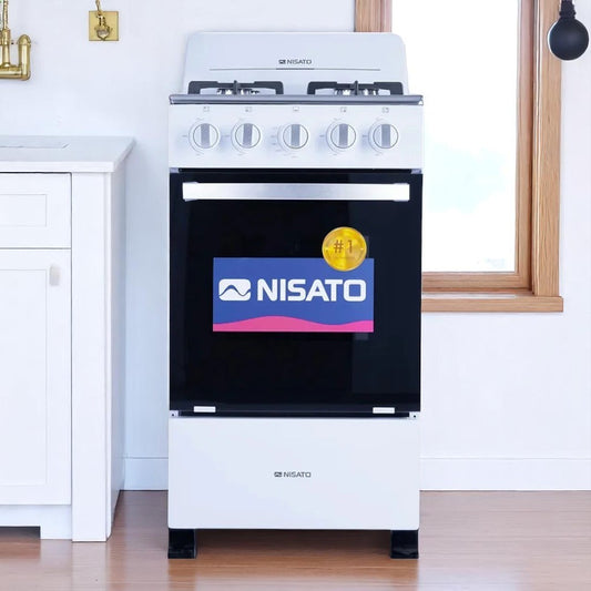 Estufa a Gas Nisato 20 / 4 Quemadores / Blanca