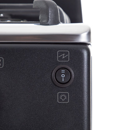 Estufa a Gas Nisato de 30" / 6 Quemadores / Negro / Con Respaldar