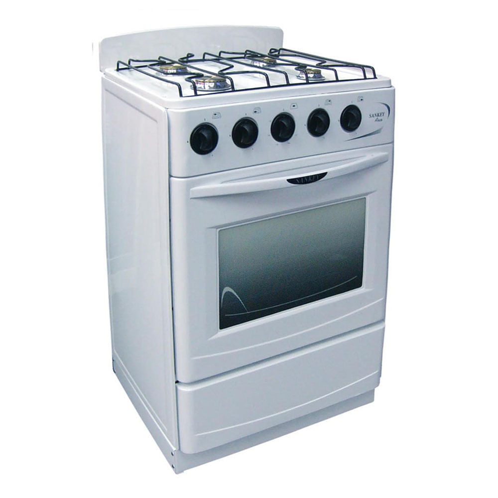 Estufa a Gas Sankey de 4 Quemadores de 24"