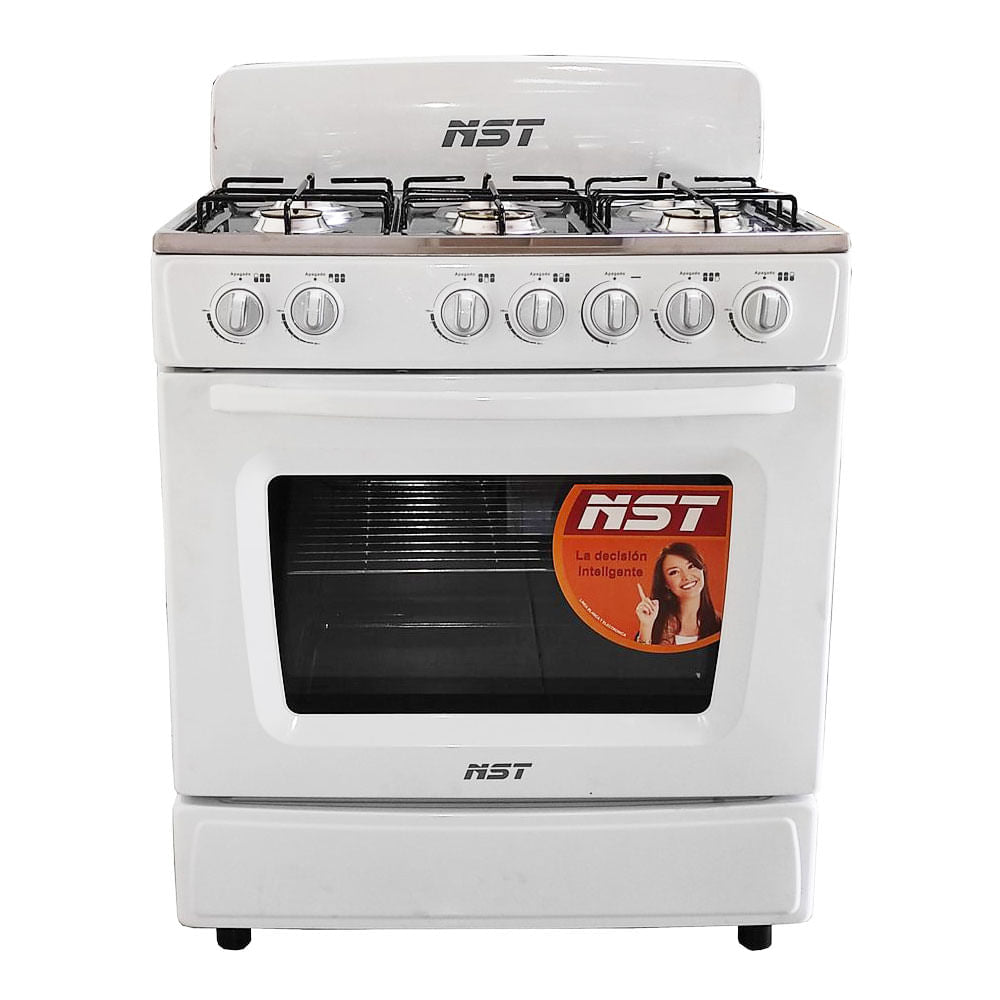 Estufa a Gas Nst 6 Quemadores de 30"