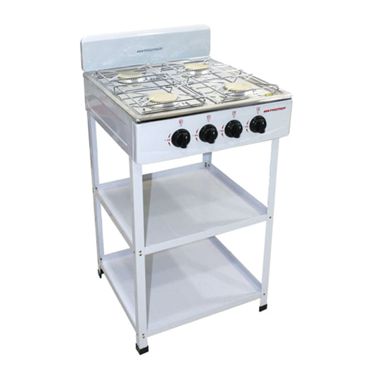 Estufa a Gas Premier de 4 Quemadores Con Mesa
