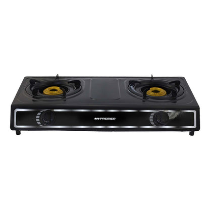 Estufa a Gas Premier Acero Inoxidable de 2 Quemadores