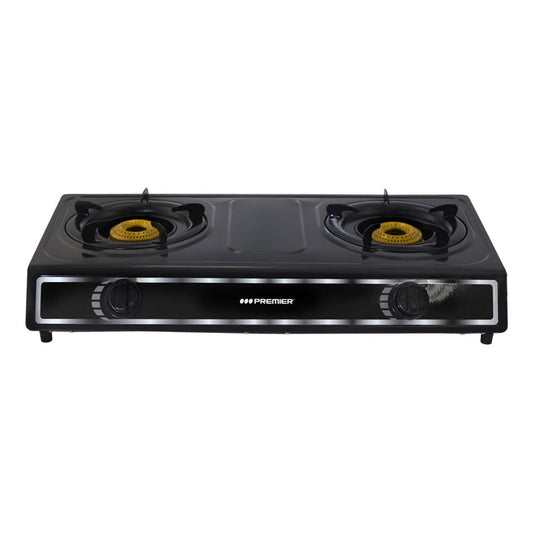 Estufa a Gas Premier Acero Inoxidable de 2 Quemadores