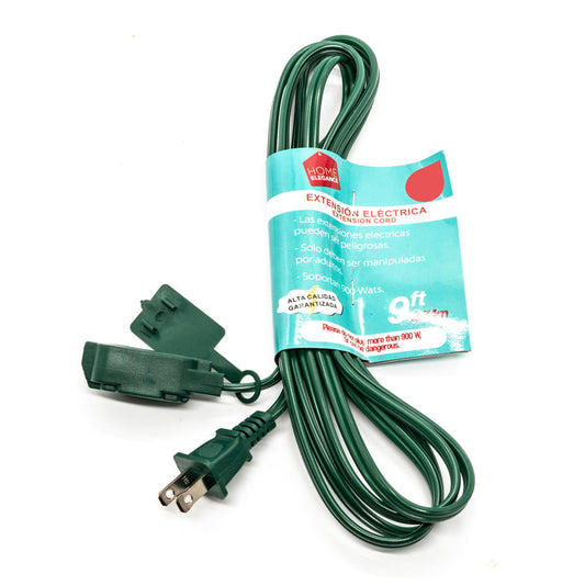 Extensión Eléctrica Home Elegance de 9'