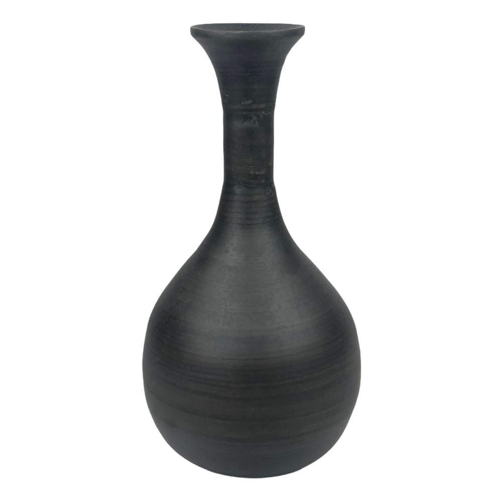 Florero Concepts Decorativo 21cm x 42cm - Gris Oscuro