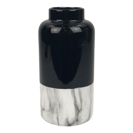 Florero Concepts Decorativo 12.5cm x 25 cm - Negro