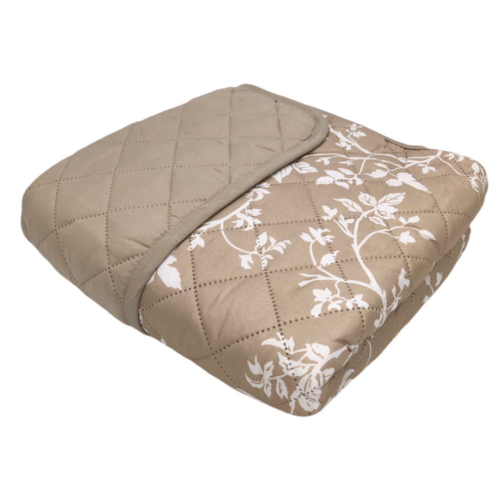 Protector Para Sofá Home Accents 1 Puesto Reversible - Beige Oscuro