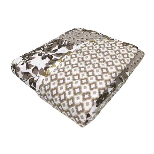 Protector Para Sofá Home Accents 1 Puesto Reversible - Beige Oscuro