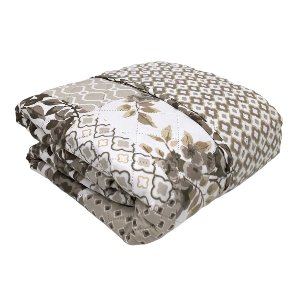 Protector Para Sofá Home Accents 2 Puestos Reversible - Beige Oscuro