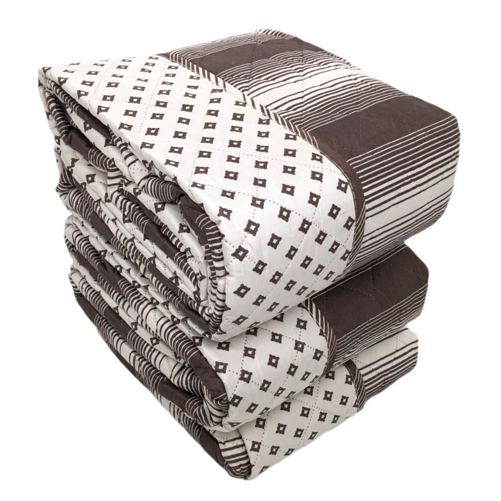 Protector Para Sofá Home Accents 3 Piezas Reversible - Chocolate