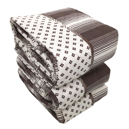 Protector Para Sofá Home Accents 3 Piezas Reversible - Chocolate