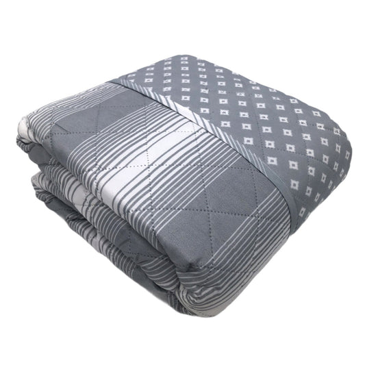 Protector Para Sofá Home Accents 2 Puestos Reversible - Gris