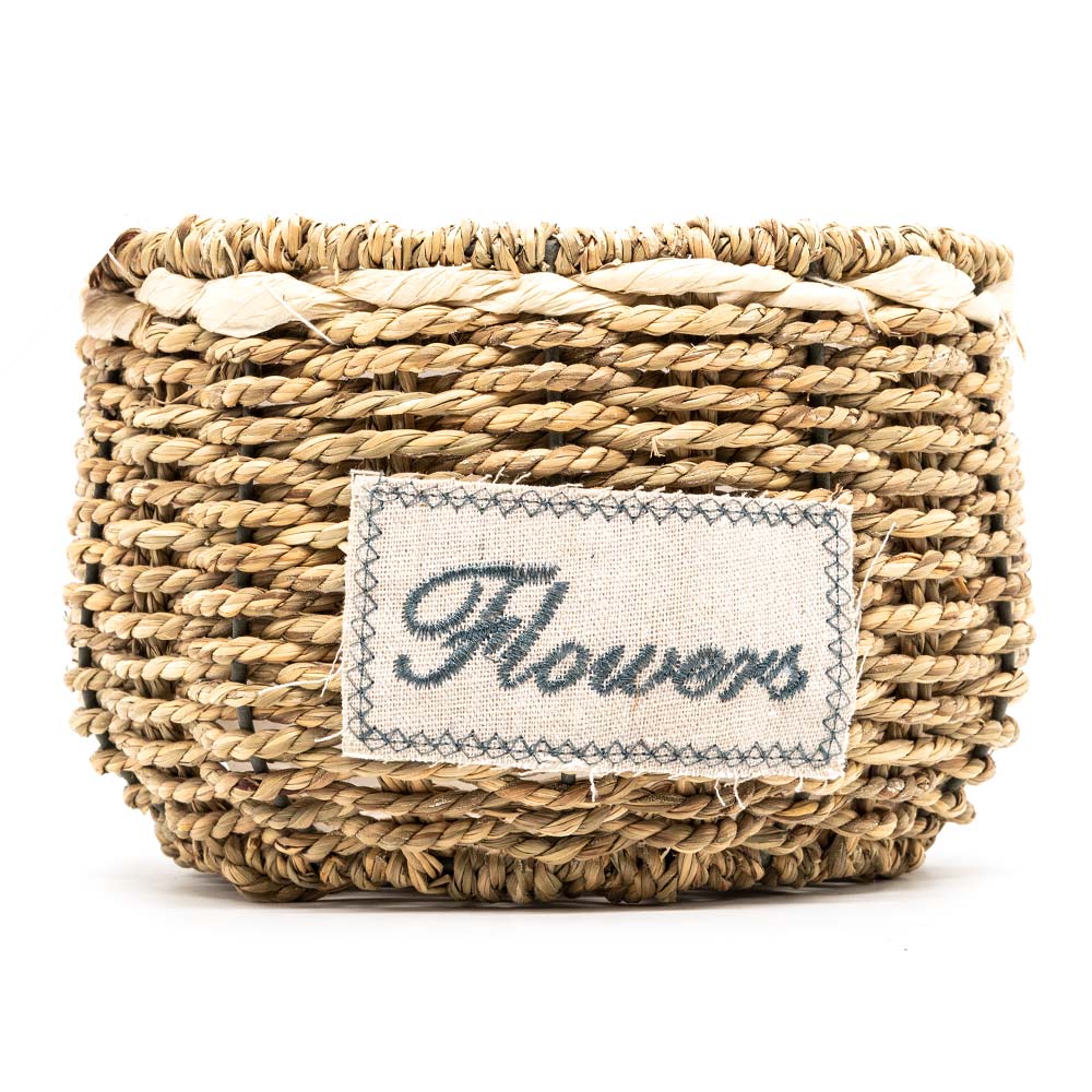 Macetero Home Elegance de Mimbre