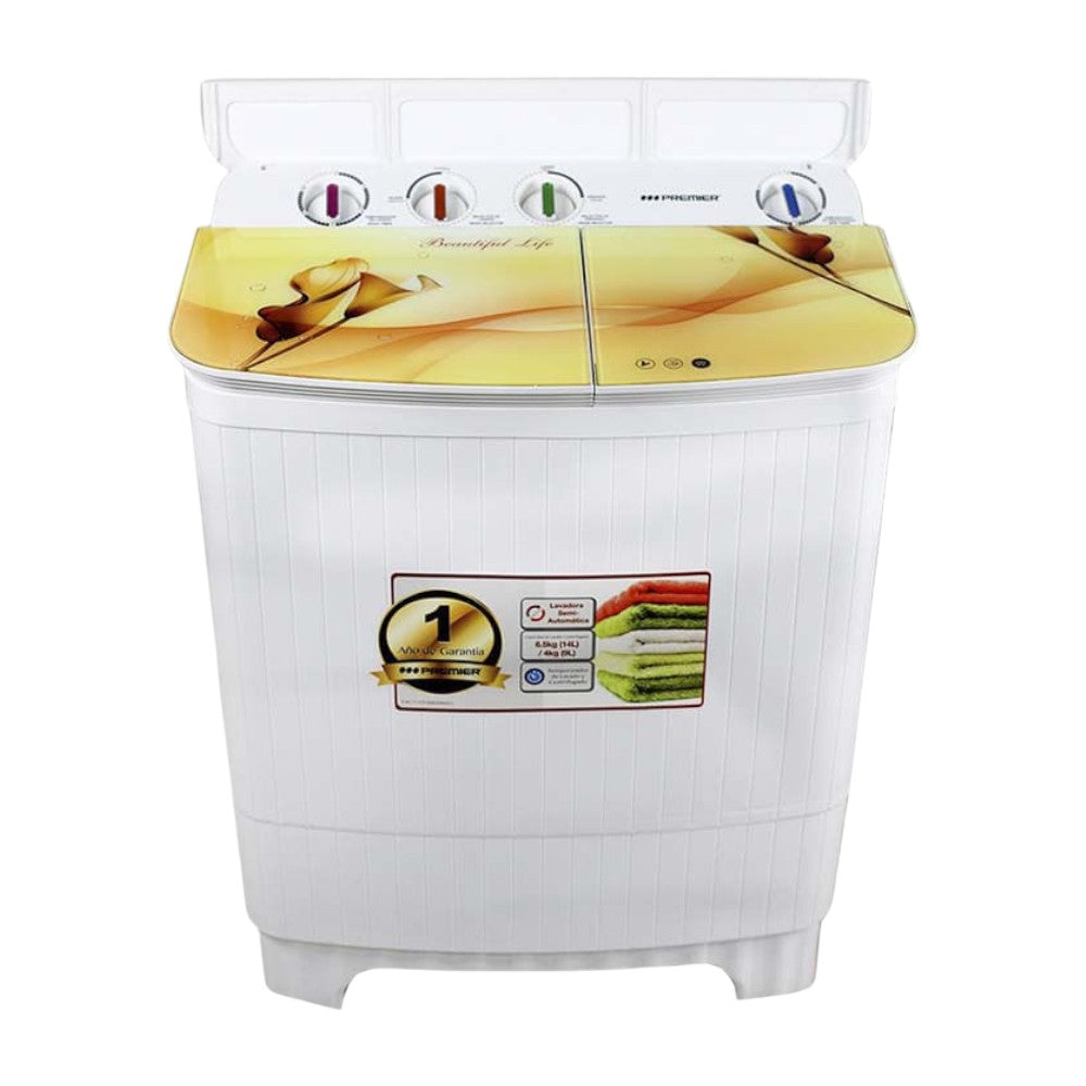 Lavadora Premier Semi-Automática de 6.5Kg - Estampada