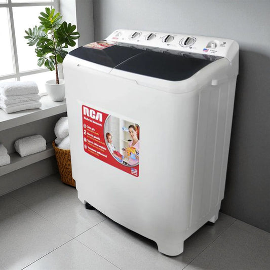 Lavadora Semi-Automática Rca Con Bomba de 10.5 Kg - Blanco