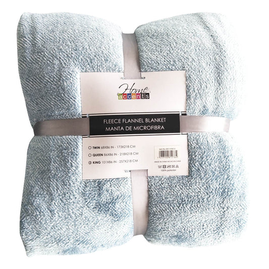 Manta de Lana King Home Accents 101" x 86"