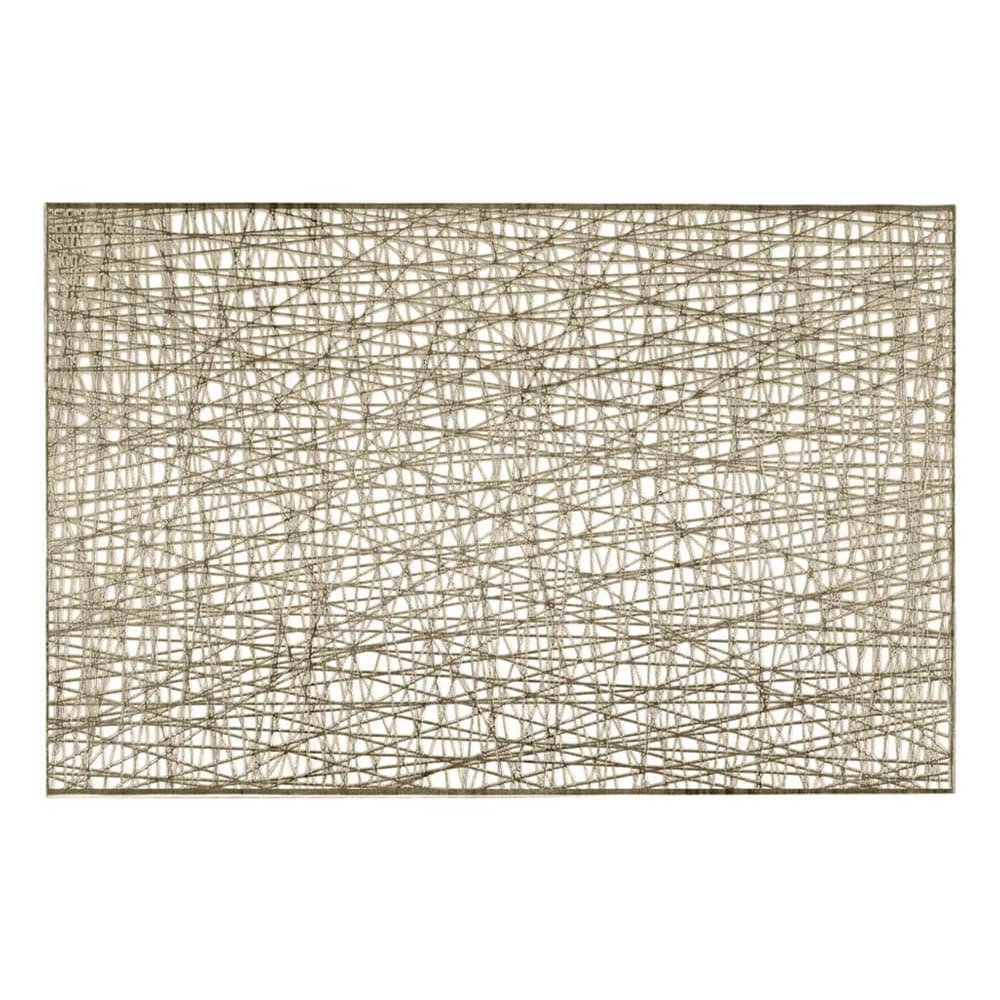 Individual Mesa Soho de Plástico - Gris Claro