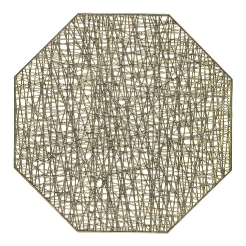 Individual Mesa Soho de Plástico - Dorado