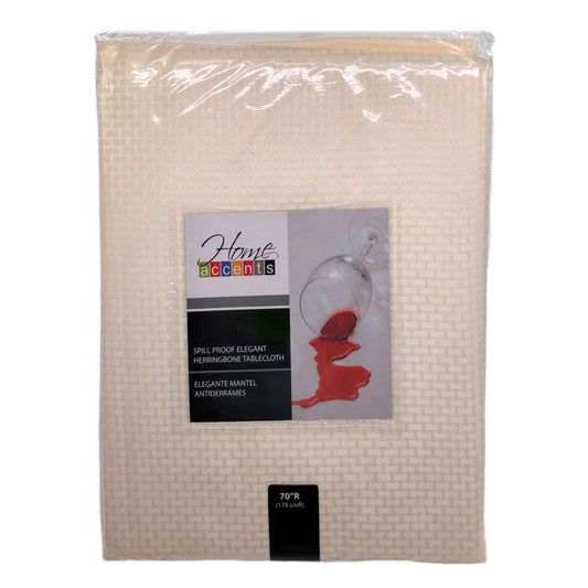Mantel Para Mesa Home Accents 70" - Beige