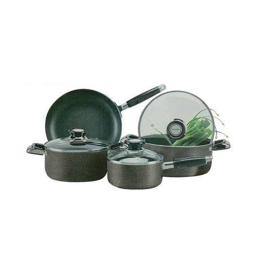 Juego de Ollas y Sarten Sankey de 7 Piezas