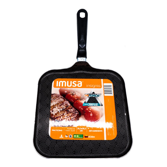 Plancha Para Asar Imusa Antiadherente 26.5 cm x 26.5 cm