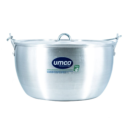 Olla de Aluminio Umco Con Tapa de 24 cm