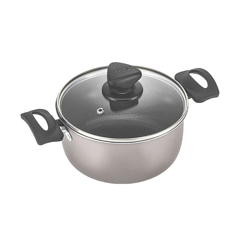 Olla Imusa Talent Antiadherente Con Tapa de 18 cm 2 L