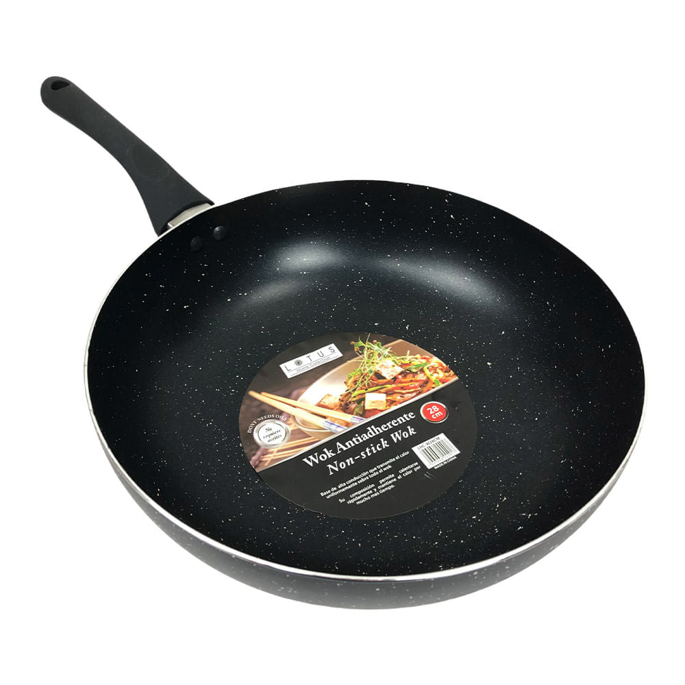 Wok Lotus Antiadherente 28 cm
