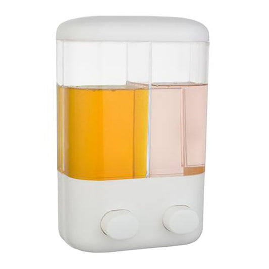 Dispensador Para Jabon Liquido Doble Kennedy Home de Acrílico