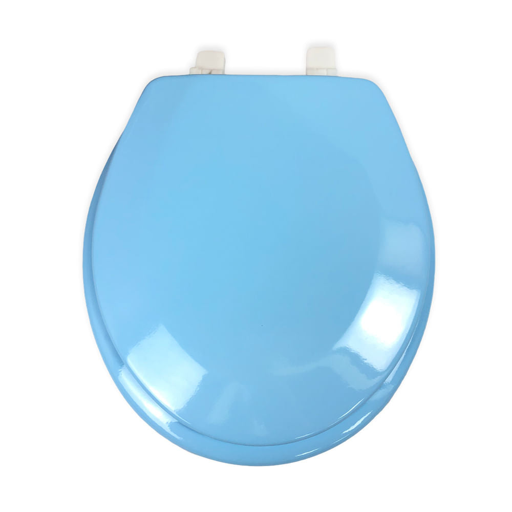 Asiento Para Inodoro Lotus Celeste