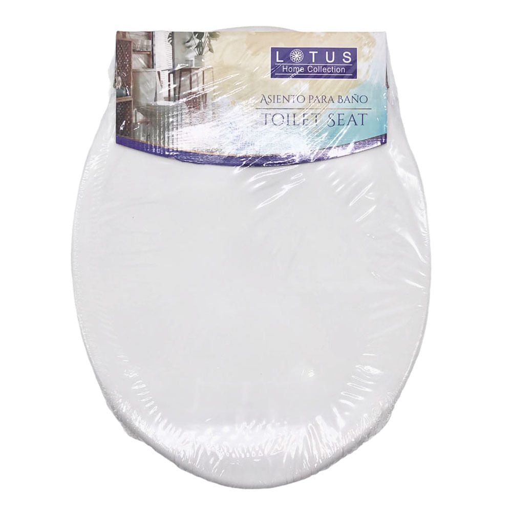 Asiento Para Inodoro Lotus - Blanco