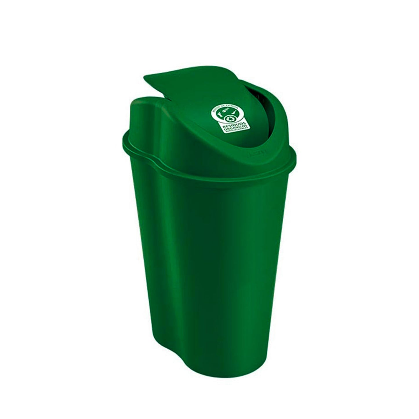Basurero Rimax Para Residuos Organico Aprovechable 10 L Verde