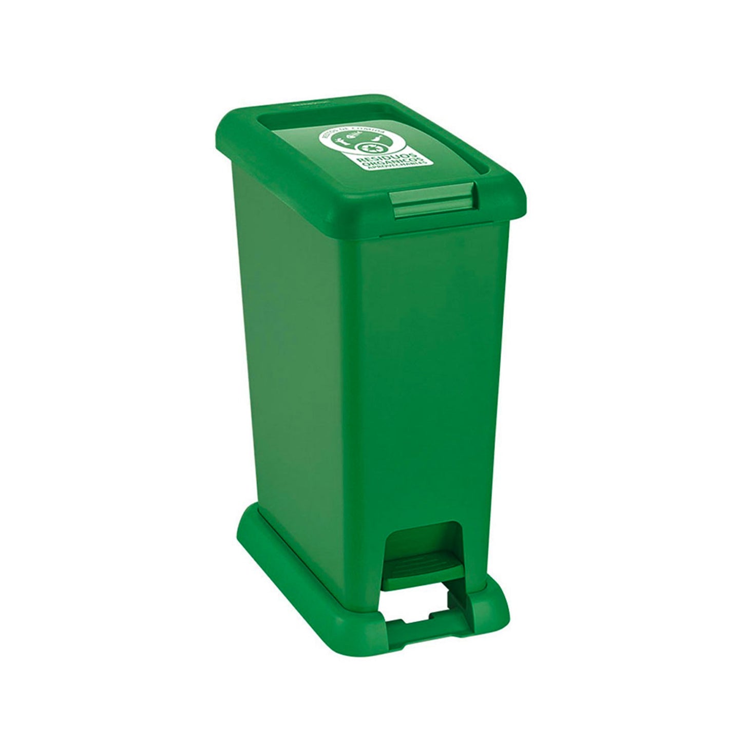 Basurero Rimax Para Residuos Organico Aprovechable 20 L Verde