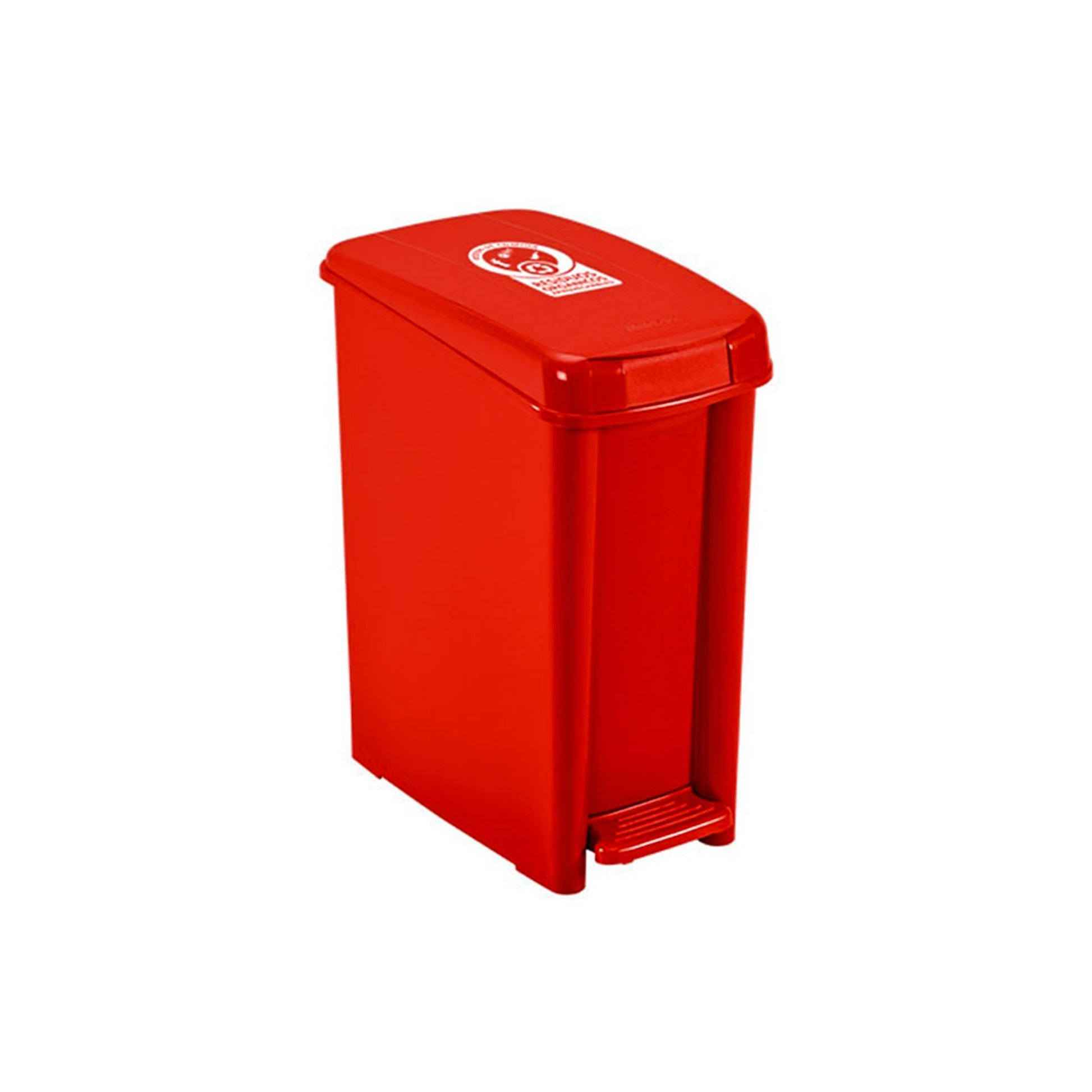 Basurero Rimax Para Residuos Riesgo Biológico 10 L Rojo