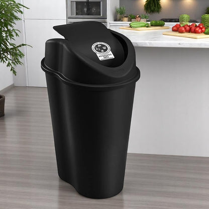 Basurero Rimax Para Residuos No Aprovechable 50 L Negro