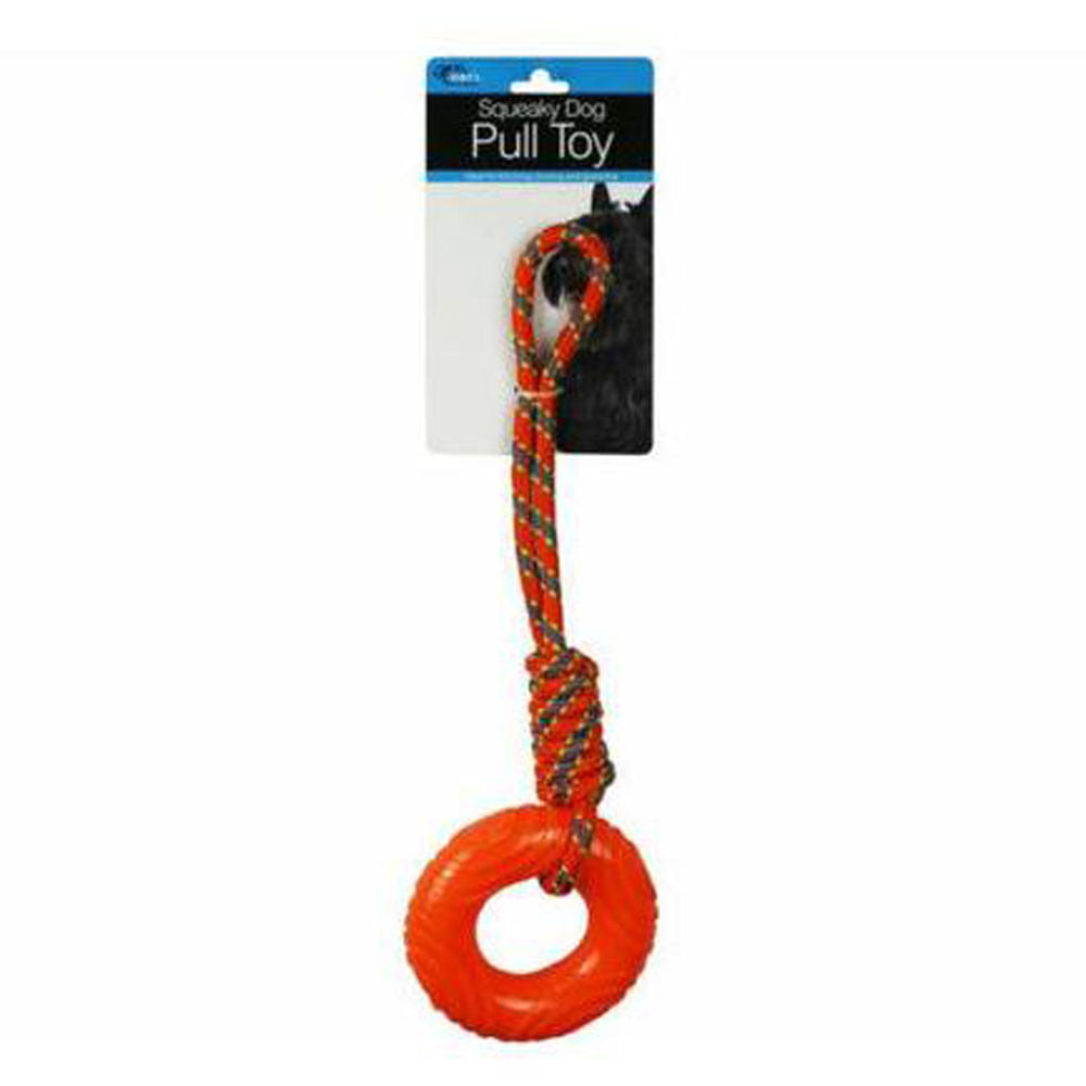 Juguete para Perro Anillo de Goma con Cuerda - Surtido