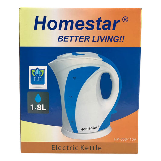 Tetera Eléctrica Homestar 1.8 L - Surtido
