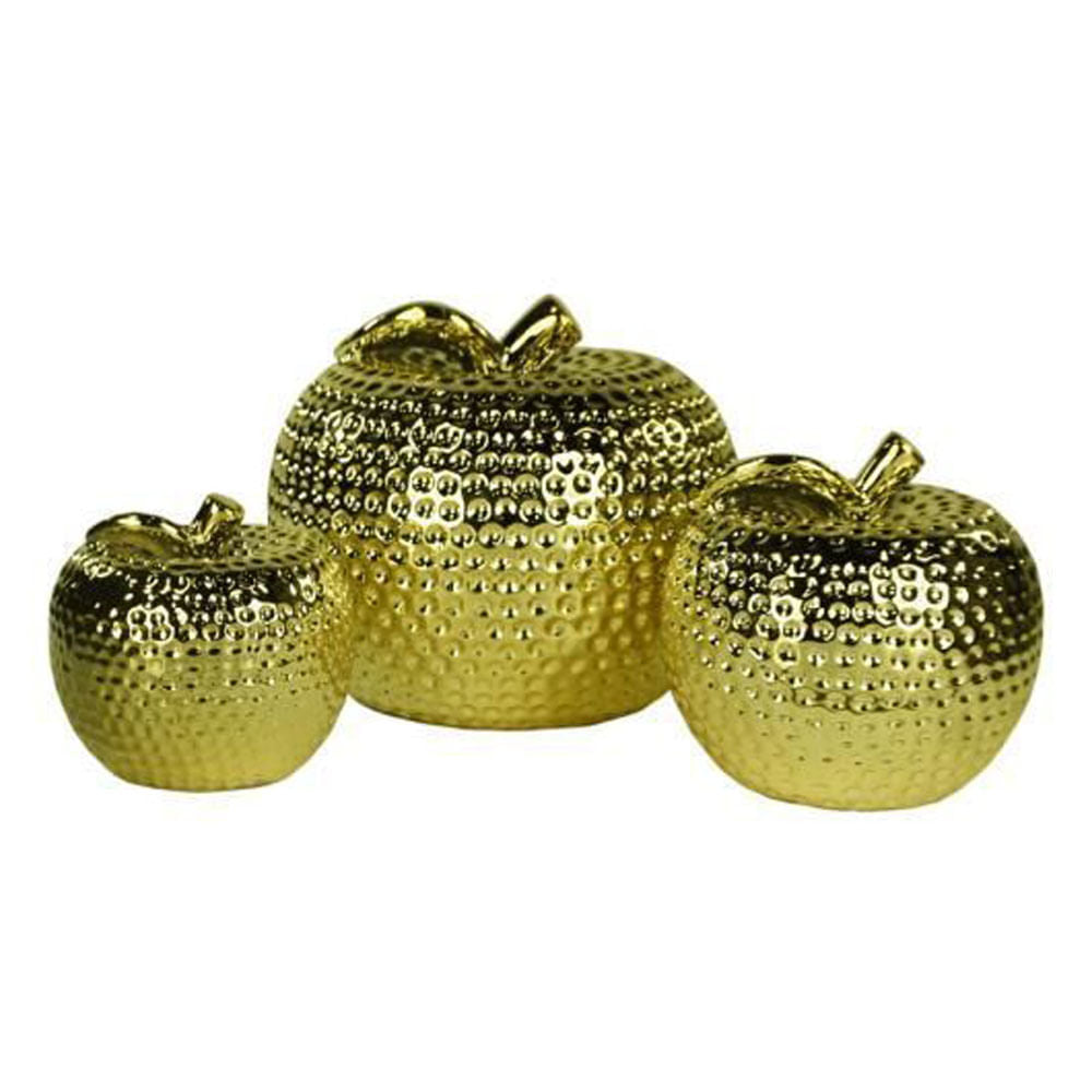 Manzanas Decorativas Essential Decor de Cerámica