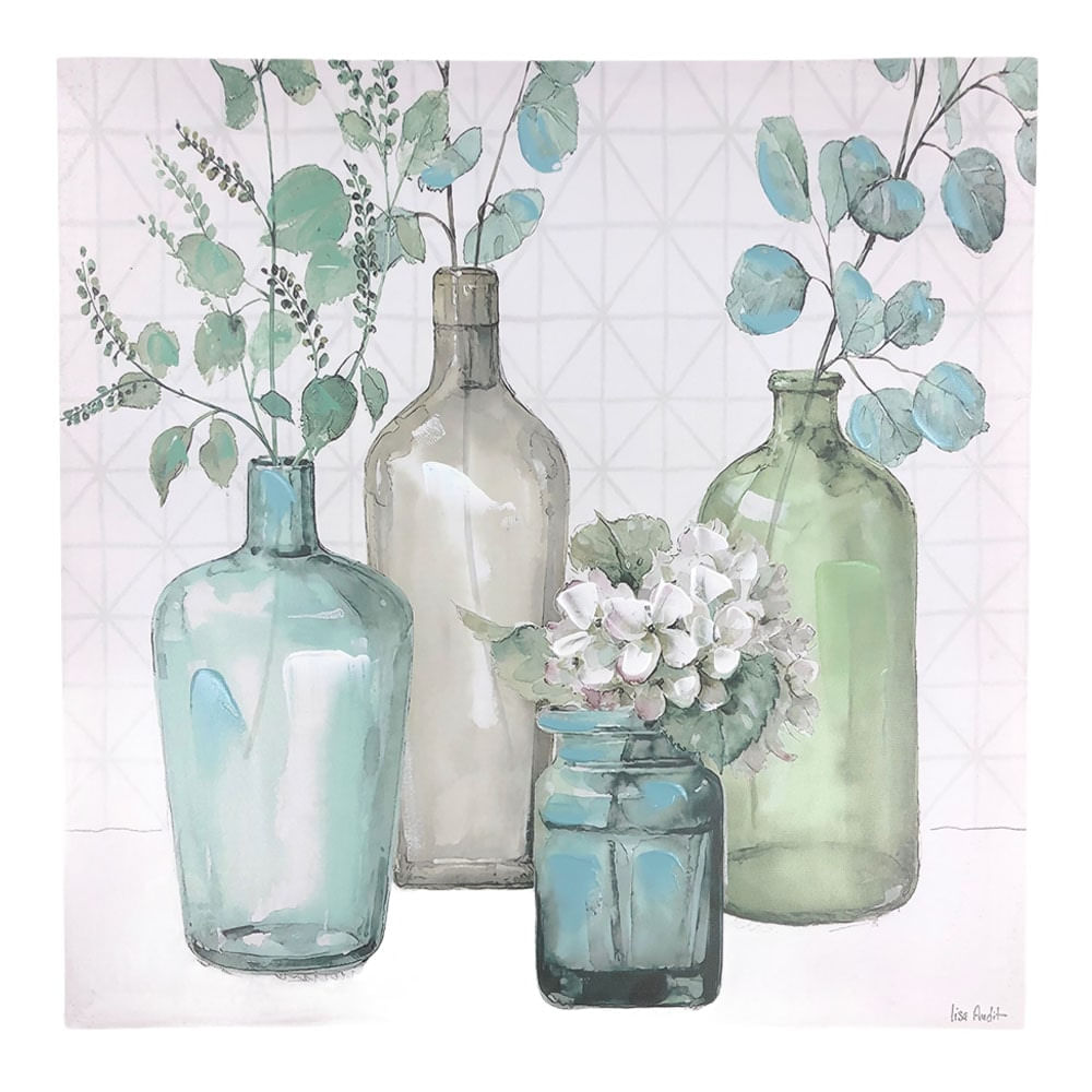 Cuadro Decorativo Concepts Jarrones 60 cm x 60 cm x 2.5 cm