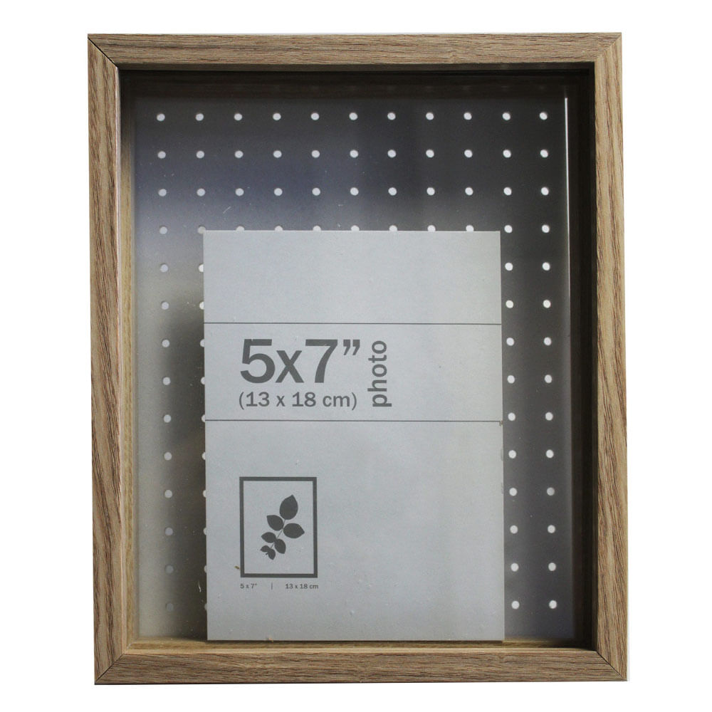 Portarretrato de Plástico 5 x 7 Color Natural