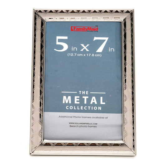 Portarretrato 5" x 7" Family Maid Marco Metal