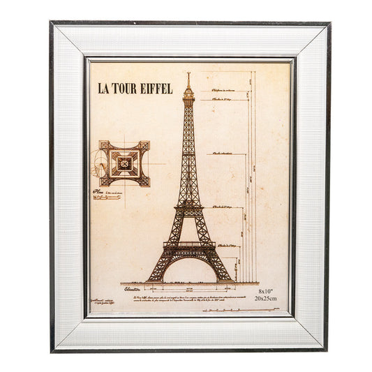 Portarretrato 8" x 10" Home Elegance Marco Plástico - Surtido