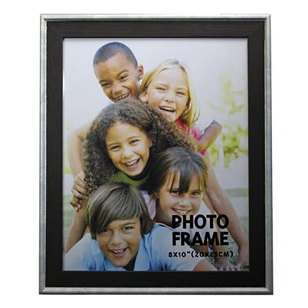 Portarretrato Marco Plástico Marrón Oscuro 8" x 10"