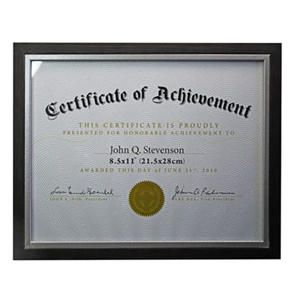 Portarretrato Marco Plástico para Diploma 8" x 11"