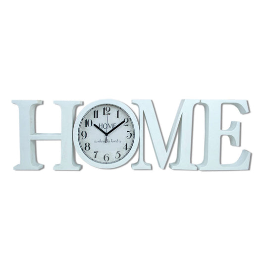 Reloj Decorativo Home Letras Largas