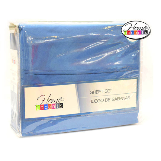 Sabana Home Accents Microfibra Set de 3 Piezas - TWIN